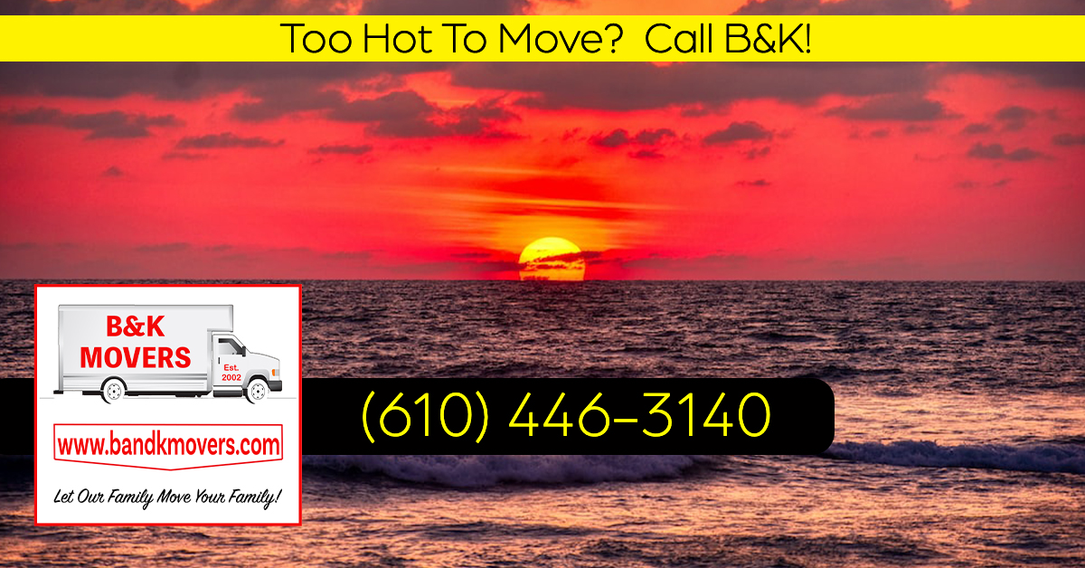 Too Hot - Delco Moving Company