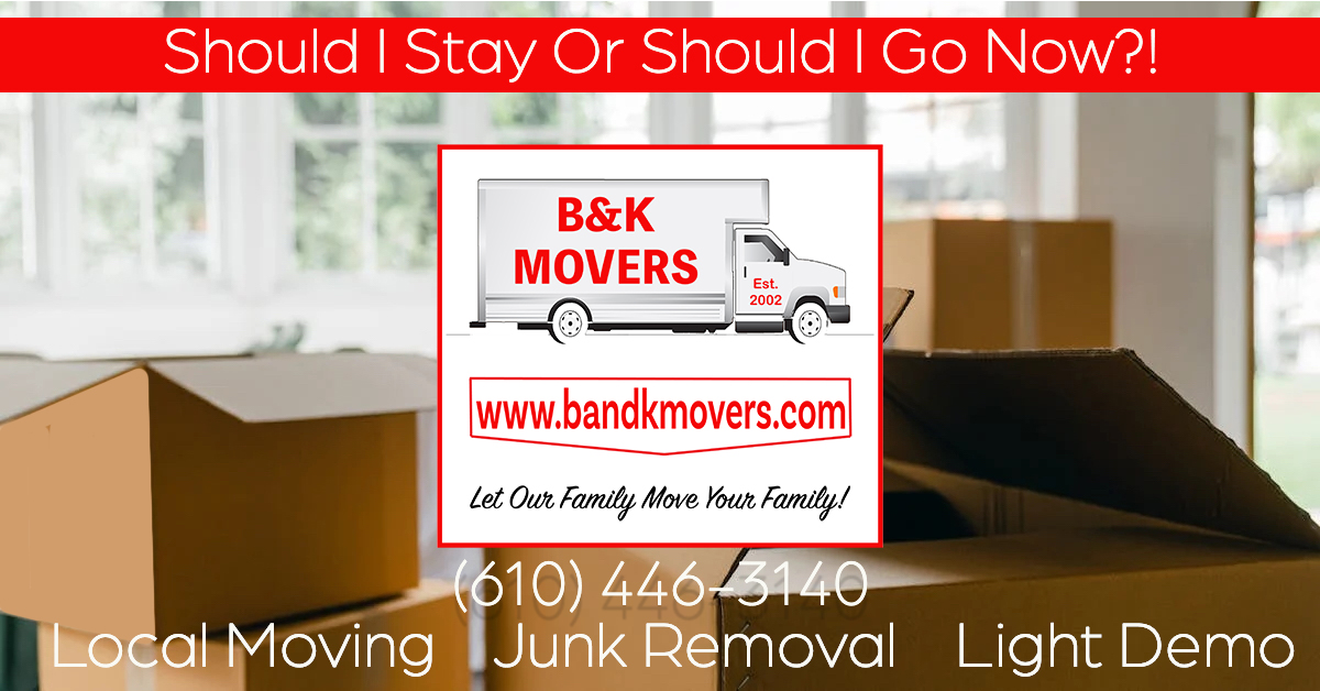 Move versus renovate, move or remodel, junk removal, local moving Company, Delco Movers