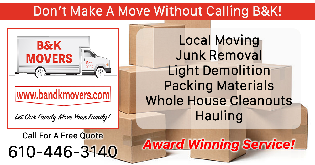 Moving Season, Delco Moving Company